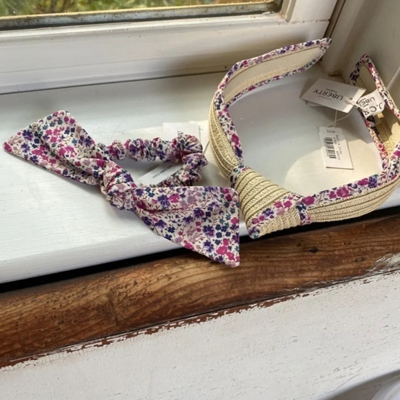 J. Crew Liberty Print Headband & Hair Tie Bundled